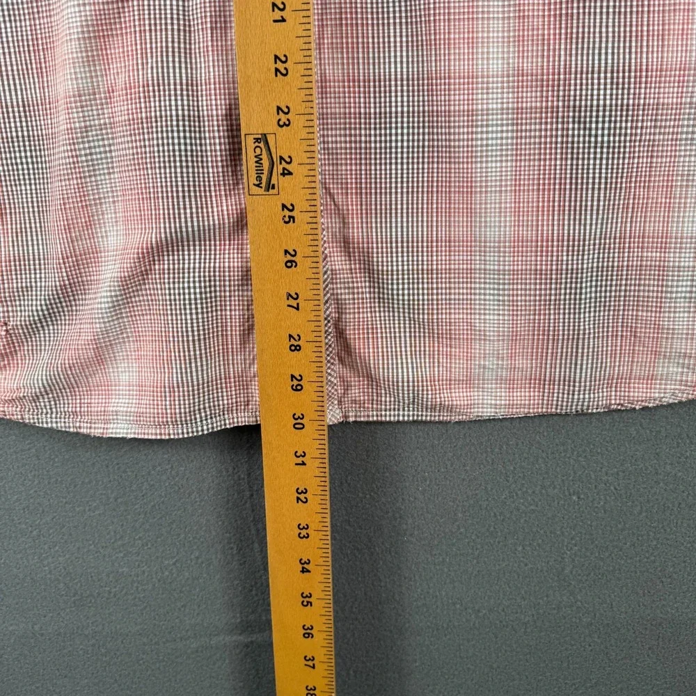 The North Face Shirt Men XL Orange Gorpcore Trail Cargo Tech Short Sleeve